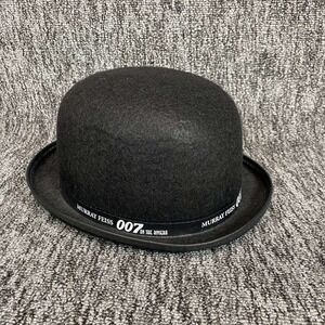 J Hats Bowler Hat Mens Large Black Murray Feiss 007 On The Riviera Paper Felt